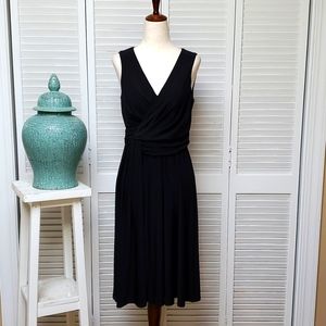 NWT DKNY Sleevless Midi LBD